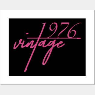 1976 Vintage. 44th Birthday Cool Gift Idea Posters and Art